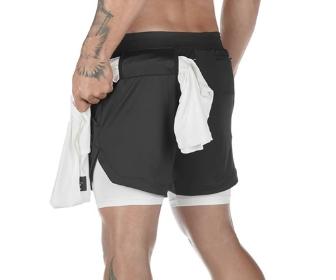 AeroFlex™ - Shorts de Ginástica Dupla Camada