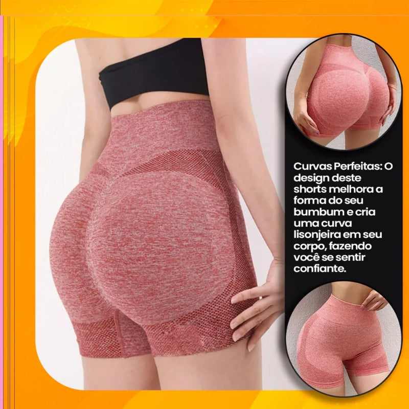 Shorts de Academia Levanta Bumbum